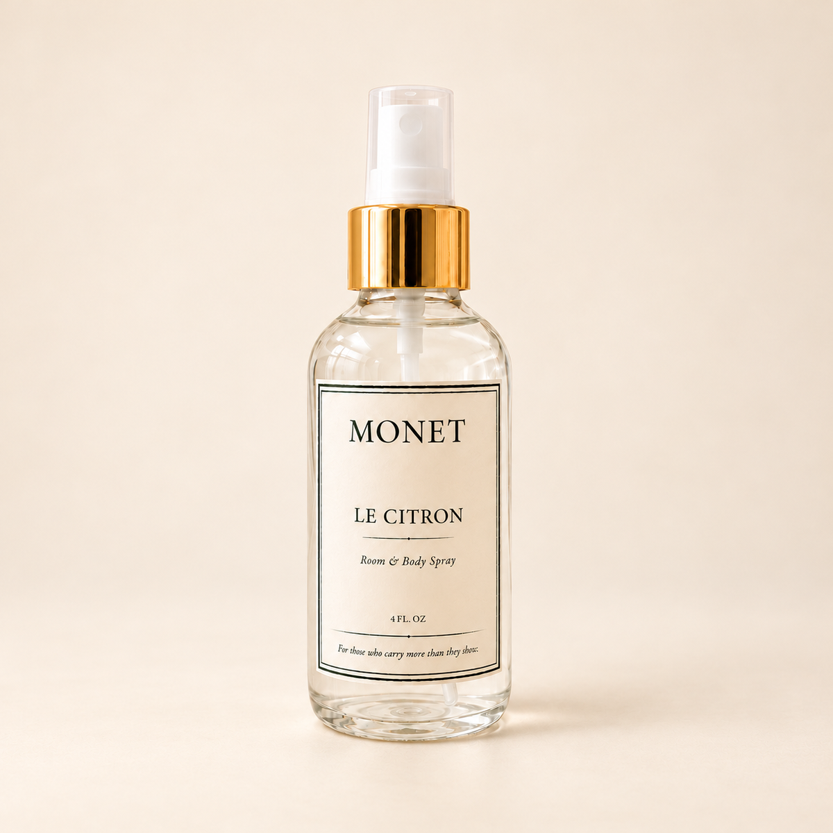 Le Citron — Room Spray, on warm ivory