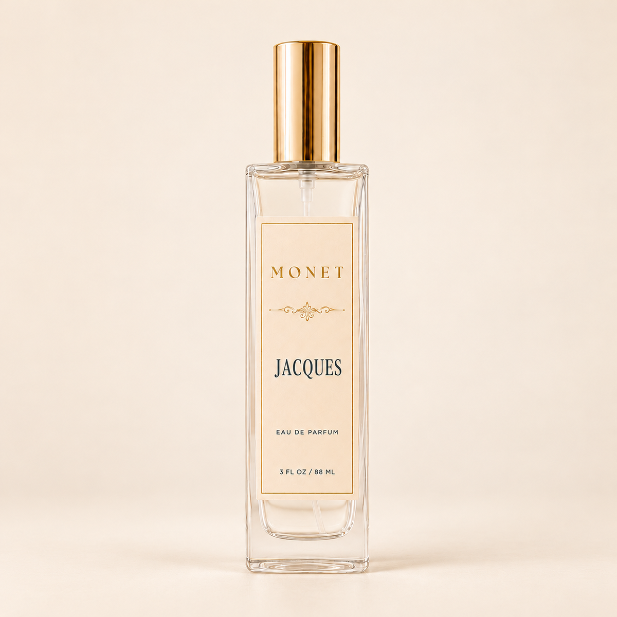 Jacques — 88 mL Eau de Parfum Spray, on warm ivory