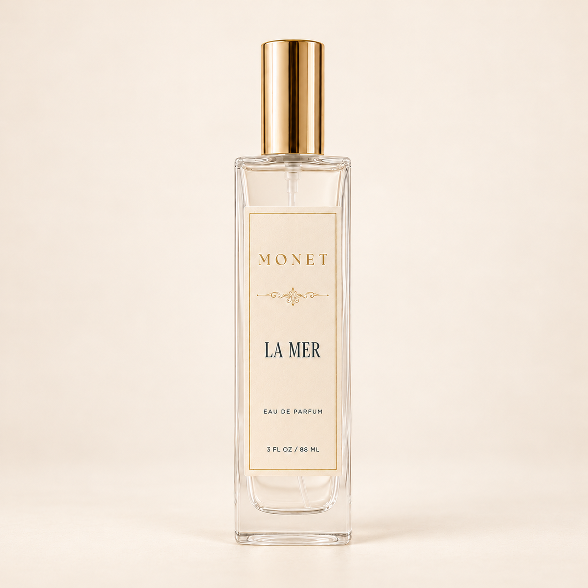 La Mer — 88 mL Eau de Parfum Spray, on warm ivory