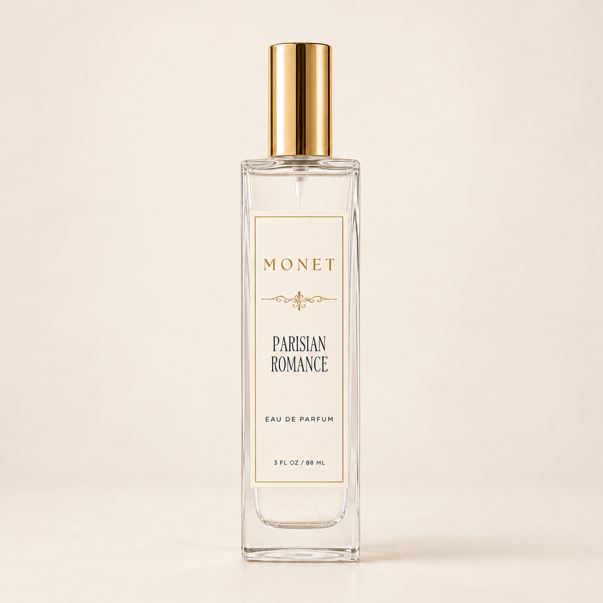 Parisian Romance — 88 mL Eau de Parfum Spray, on warm ivory